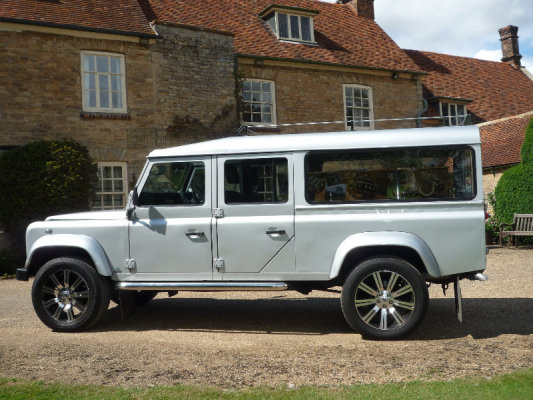 Land Rover Hearse